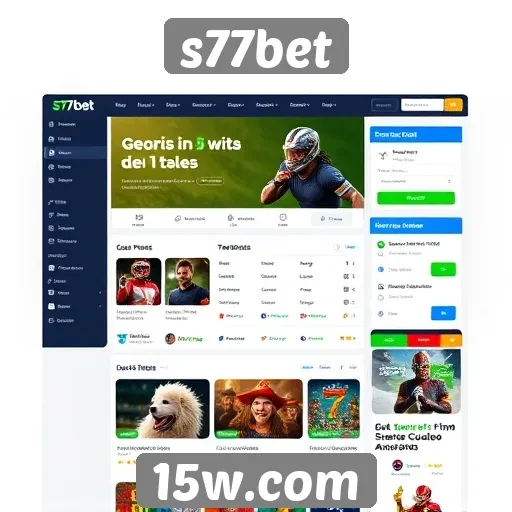 Experiência do usuário no site s77bet é otimizada